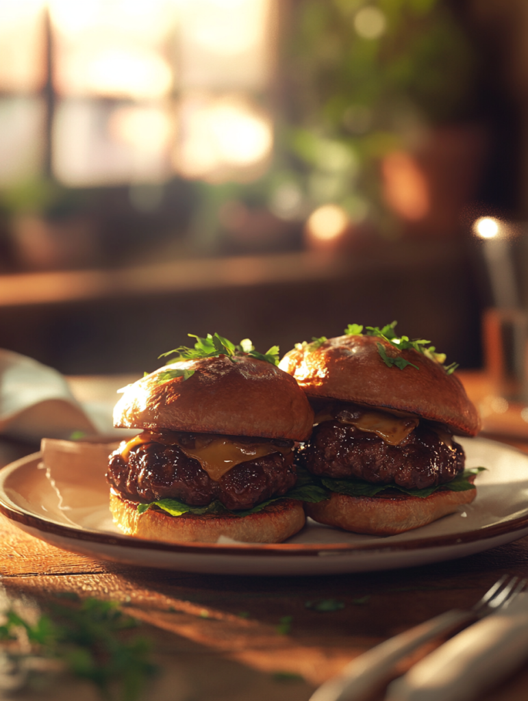 Beef ‘N Cheddar Sliders Recipe