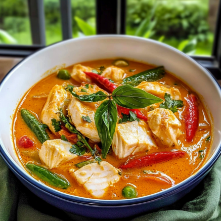 Thai Red Curry Fish