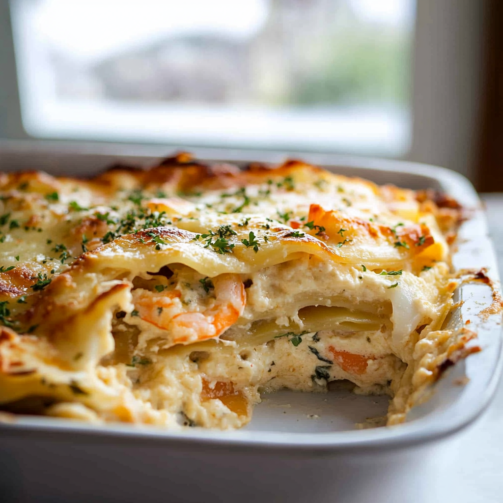 Seafood Lasagna