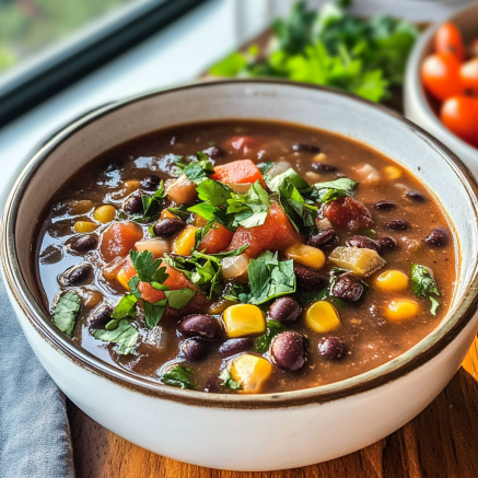 Black Bean Soup Recipe