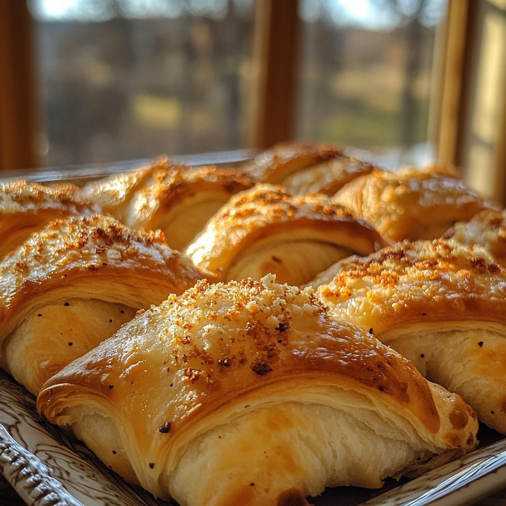Crescent Roll Chicken Bundles