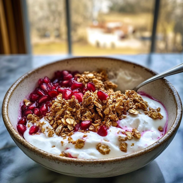 Pomegranate Yogurt Bowl