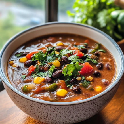 Black Bean Soup Recipe