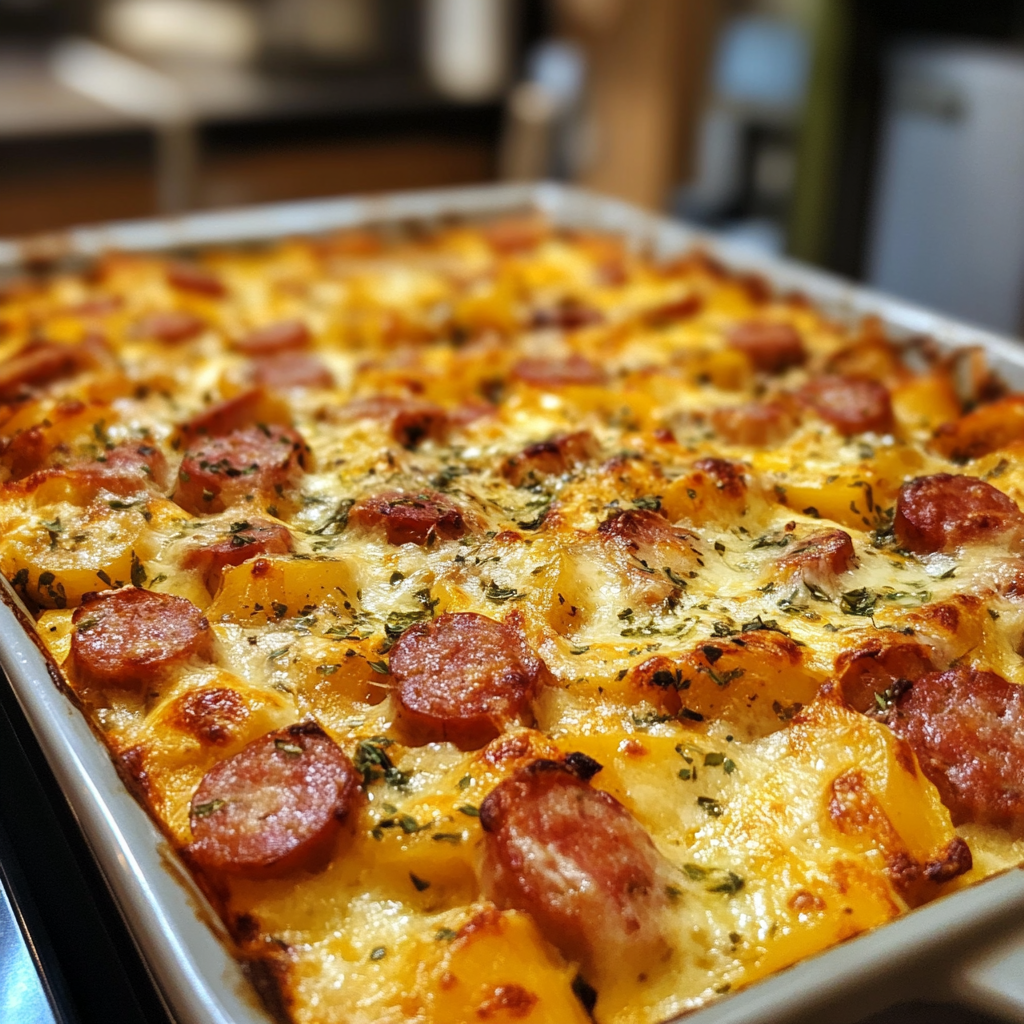 Quick & Easy Sausage Traybake