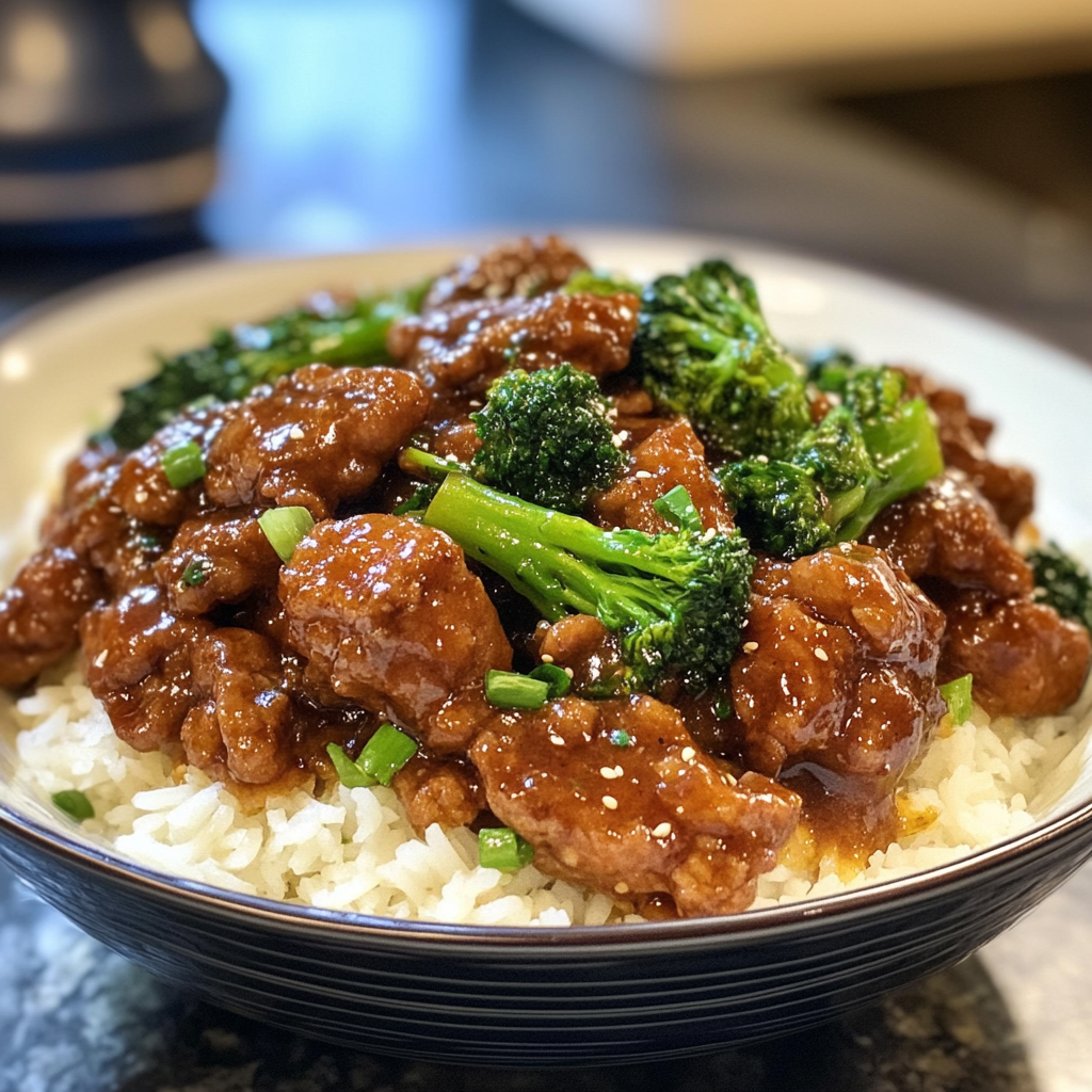 Crispy Beef in Oyster Sauce