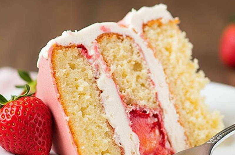 Delicious Strawberry Cake Recipe: Moist, Fluffy, and Easy to Make