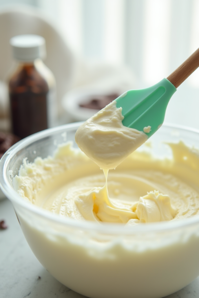 White Chocolate Peppermint Cheesecake Mousse Pie