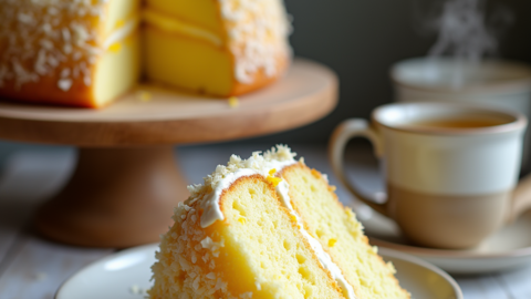 Coconut Lemon Cake