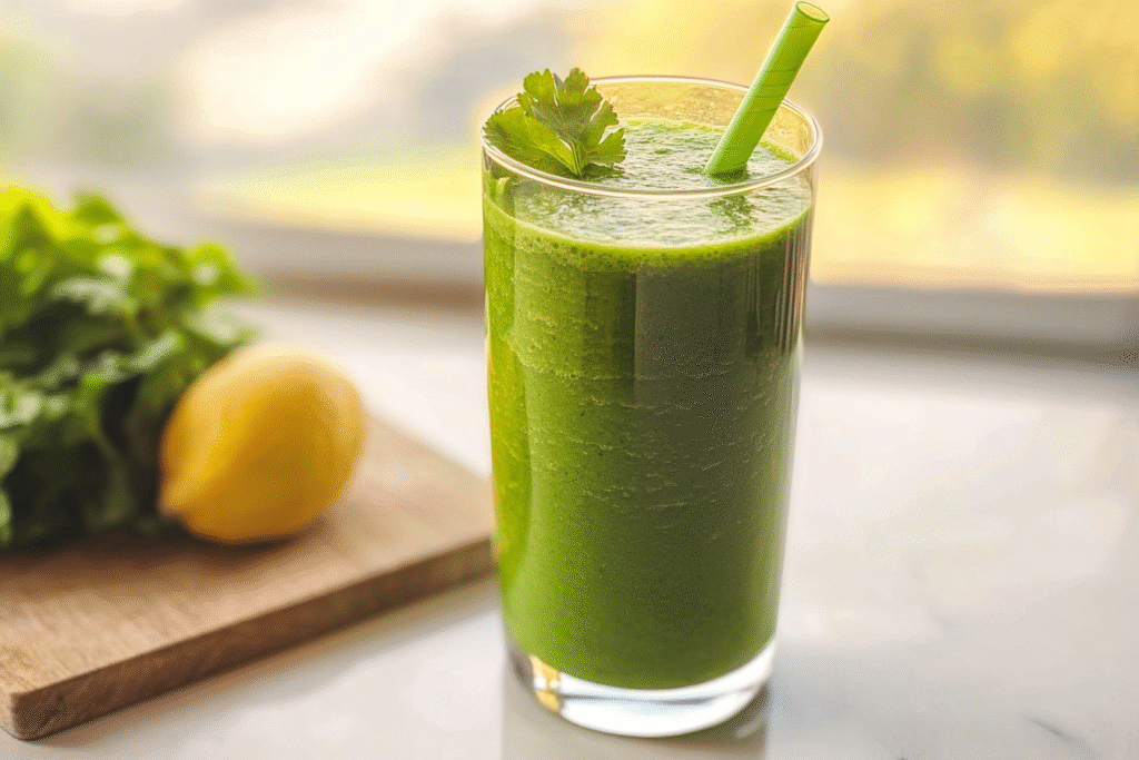 Energizing Green Detox Smoothie