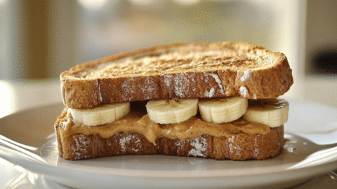 Peanut Butter Banana Toast